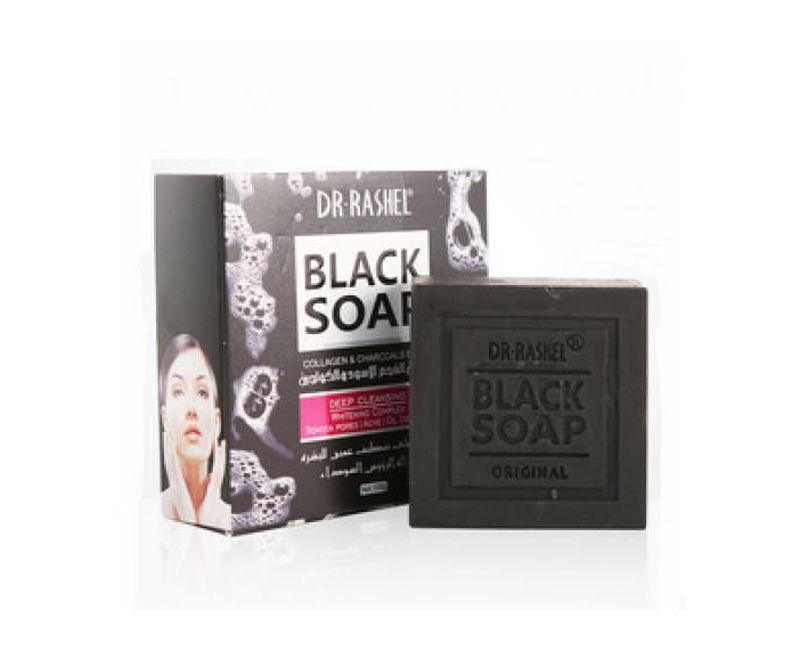 Dr. Rashel Dr Rashel Collagen and Charcoal Black Soap 100g