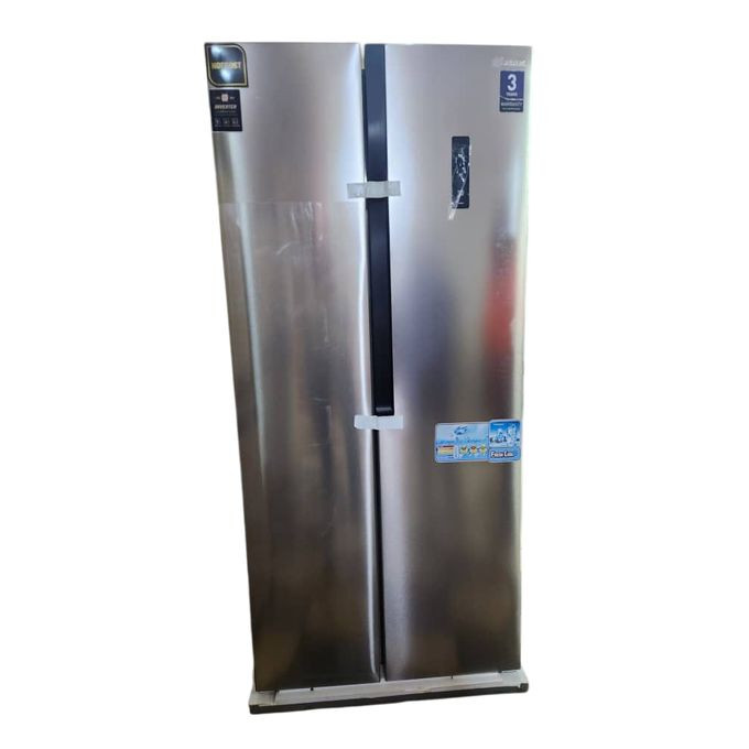 Sayona 518 Litres 2 Doors Side By Side Refrigerator, Fridge SRF-518 - Silver