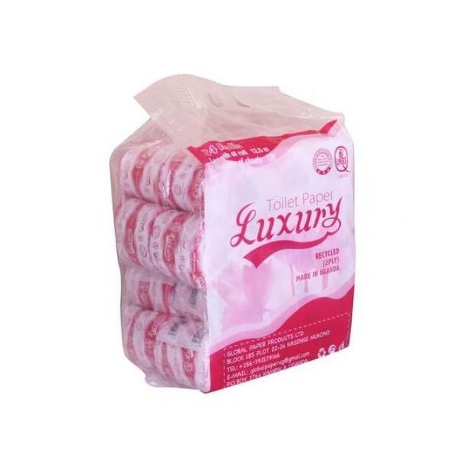 Luxury Pack Of 24 Rolls Of LuxuToilet Paper