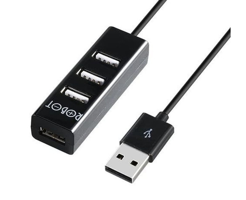 Robot 2.0 USB HUB - Black