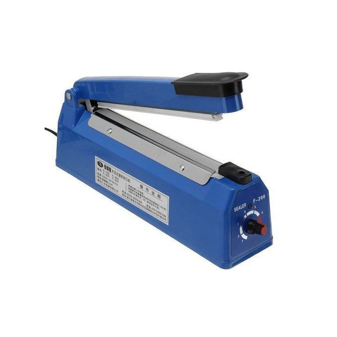 Handheld Impulse Sealer Machine Plastic Sealing - Blue 300mm