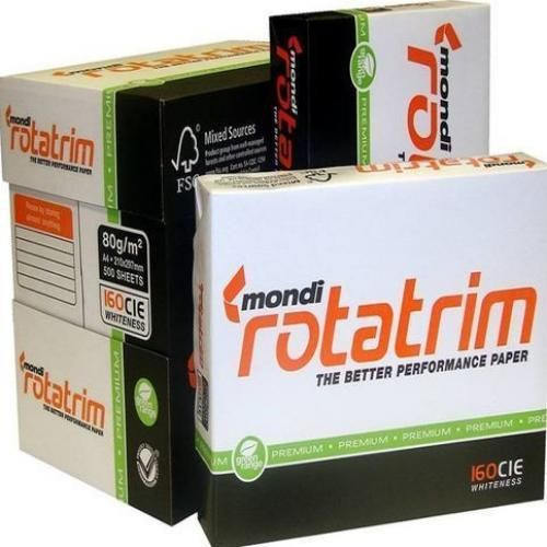 Mondi Rotatrim, Copy Paper, 80g, 5 Reams Per Carton 500 Sheets
