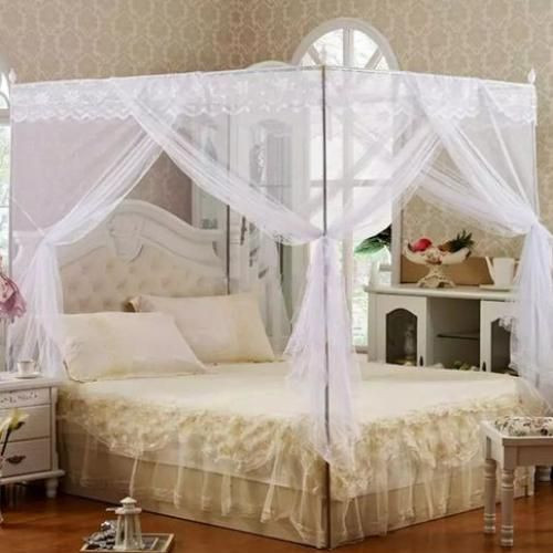 4 Stands Mosquito Net - White   5x6