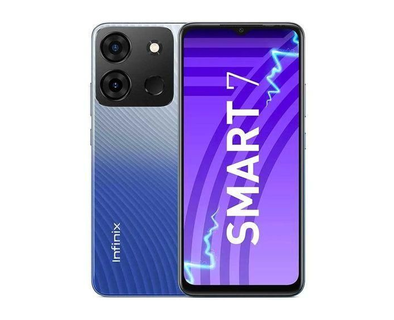 Infinix Smart 7 Plus / (Smart 8) 6.6" 4GB RAM/64GB ROM Android 12 - Blue