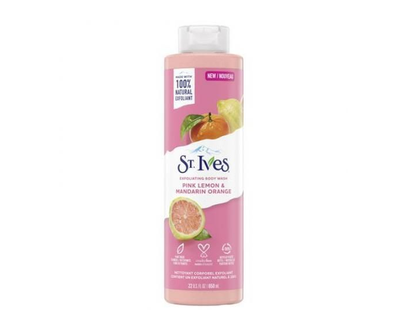 St Ives Pink Lemon & Mandarin Orange Body Wash 650ml