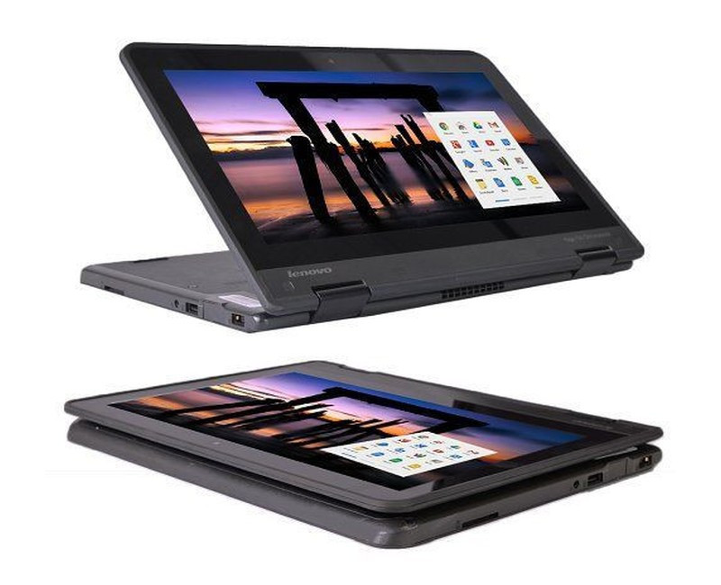 Refurbished Yoga Touch screen,11.6 inch,128GB SSD,Intel Celeron/Pentium, 4GBRAM - Black