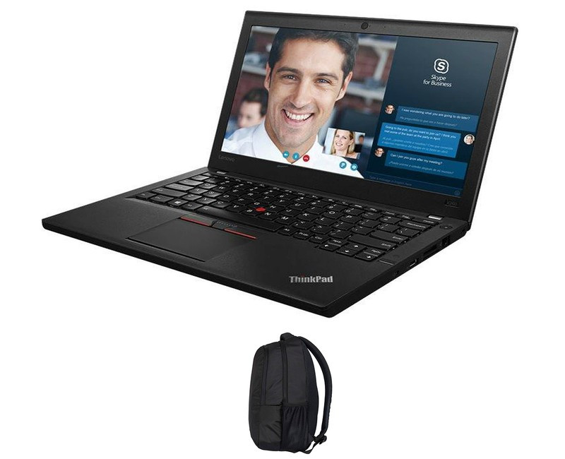 X260/X270 Core i5 6th Gen 8GB Ram, 256GB SSD Plus Free Bag(Renewed ) - Black