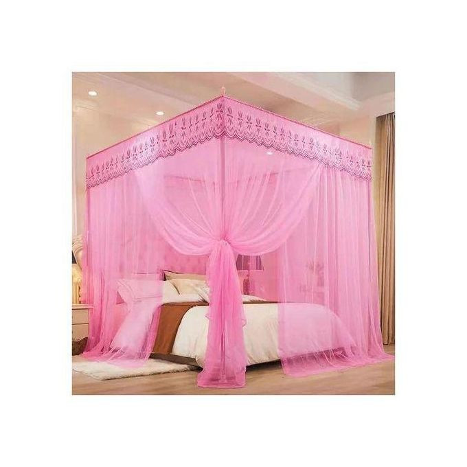 Other 6*6 PINK MOSQUITO NET WITH METALLIC STANDS