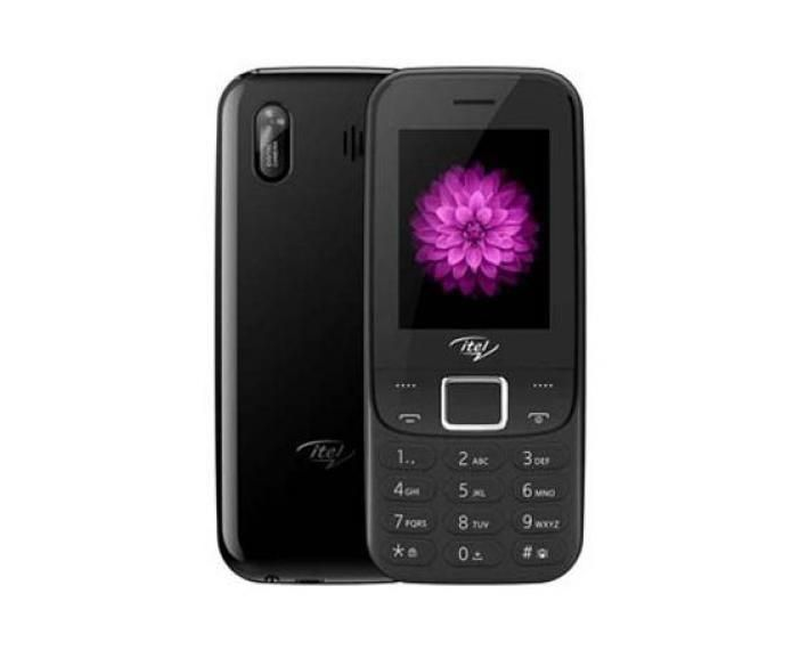 Itel 5081 128MB RAM, Triple SIM Card, Wireless FM Radio Phone - Black