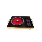 Electric Infrared Cooker Portable Induction Cooker With Crystal Touch Panel -Black