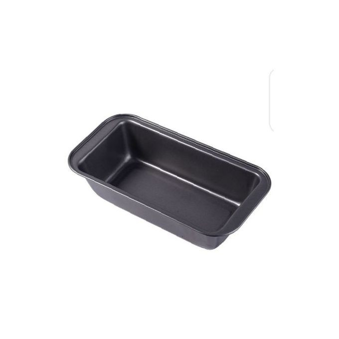 Rectangle Baking Cake Mould Bread Toast Loaf Pan - Black