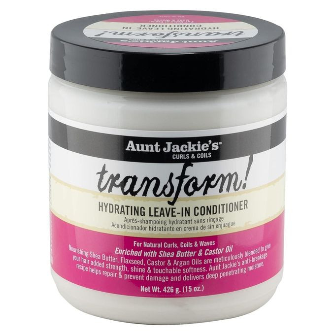 Aunt Jackie'S Transform Hydrating Leave-In Creme Conditioner For All Hair Types -15 Oz /2PACK