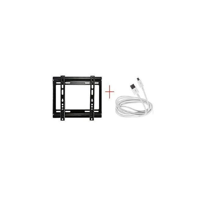 14''- 43' TV Bracket + Free Android Charging Cable