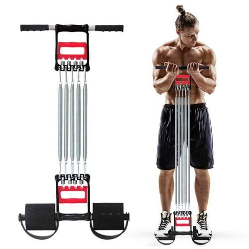 Tummy Trimmer 3in1 Equipment Chest Expander+Tummy Trimmer+Hand -Black