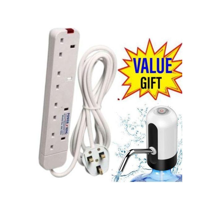 Power King 4 Way Extension Cable Power Extension Cable Automatic Water Dispenser Pump