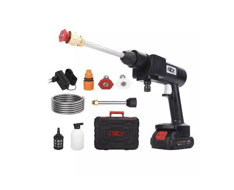 Jet Car Washing High Pressure Water Gun - Black