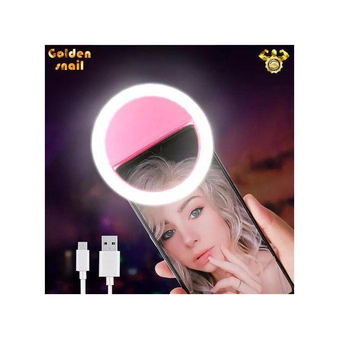 O8 USB Charge Led Selfie Ring Light Mobile Phone Lens LED Lamp Ring For IPhone Samsung Xiaomi...