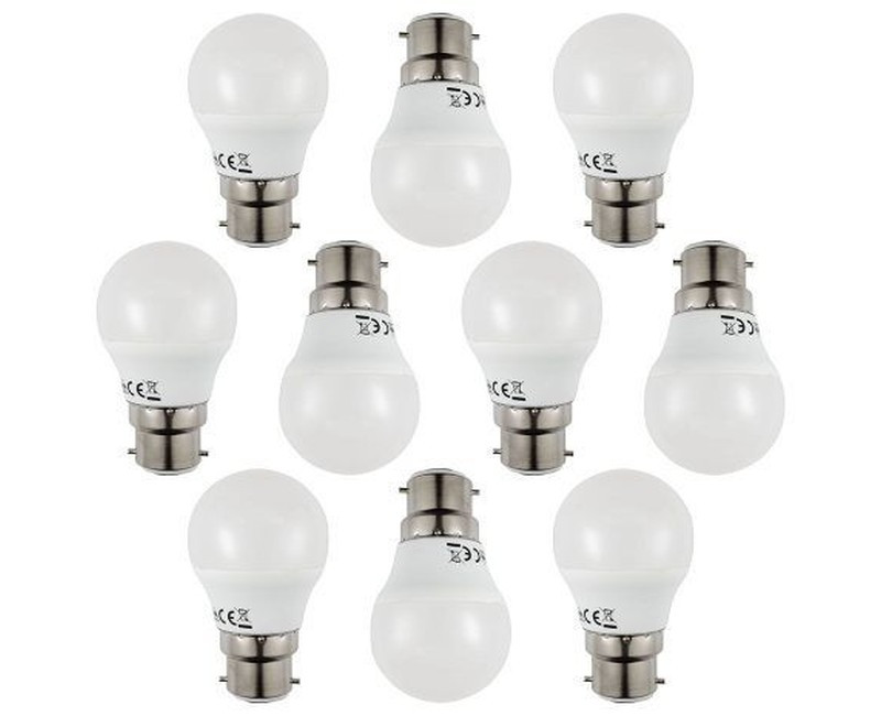 10 Pack of Led Bulbs 5W - White