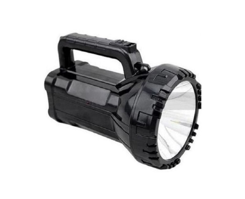 Dp Rechargeable Flashlight Torch - Black