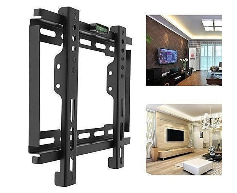 LED LCD PDP Flat Panel Tv Wall Mount 14"-42" - Black