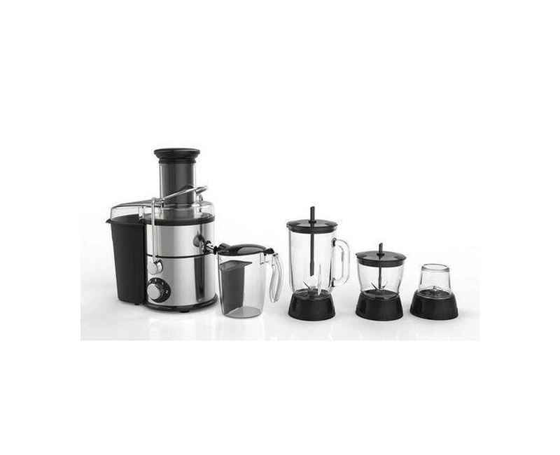 Hoffmans 4 ln1 Electric Juicer,Blender/Extractor,1.5L- Silver