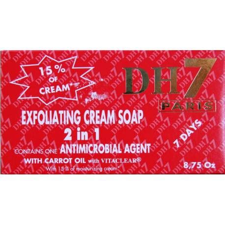 Dh7 Antiseptic Exfoliating Cream Soap W/ Carrot Oil 8.7 oz