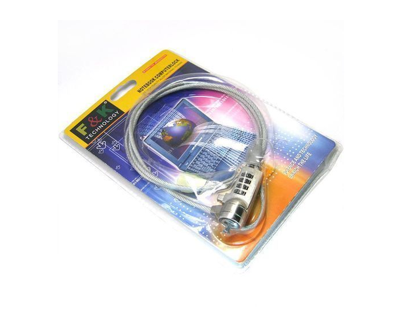 Notebook Computer Lock - Silver