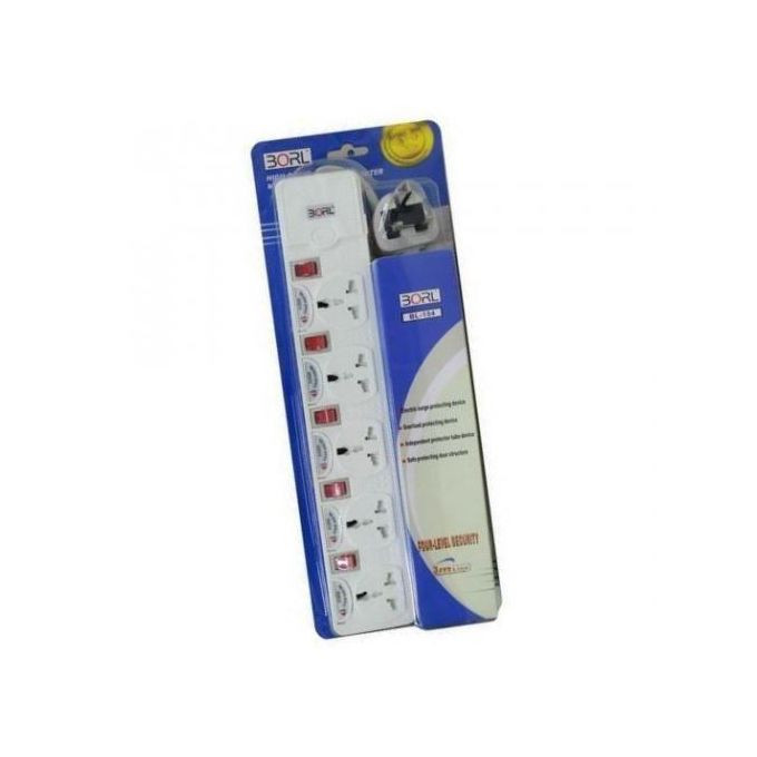 Borl 5 Ways Extension Cable - White