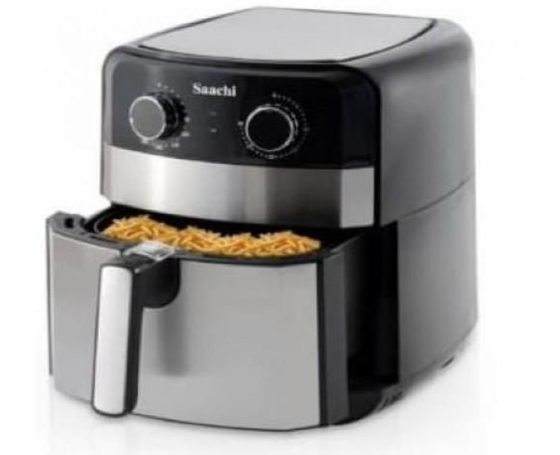Saachi 5litres Air Fryer Electric Air Cooker Auto Shut Off-Black