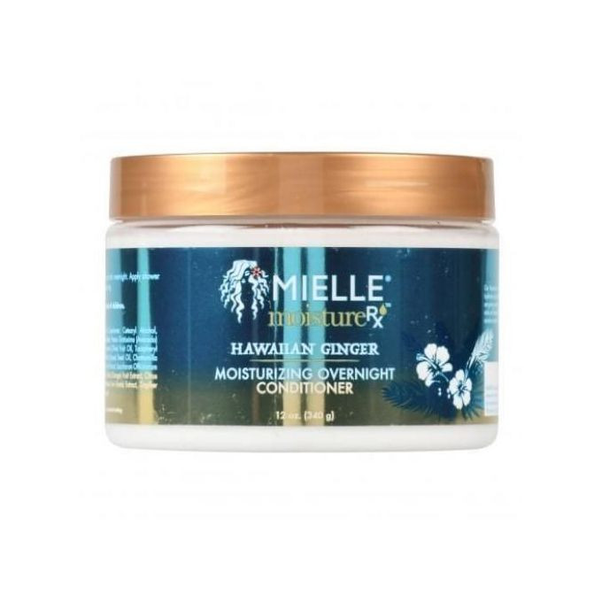 Mielle Organics Moisture Rx Hawaiian Ginger Moisturizing Overnight Conditioner, 12oz