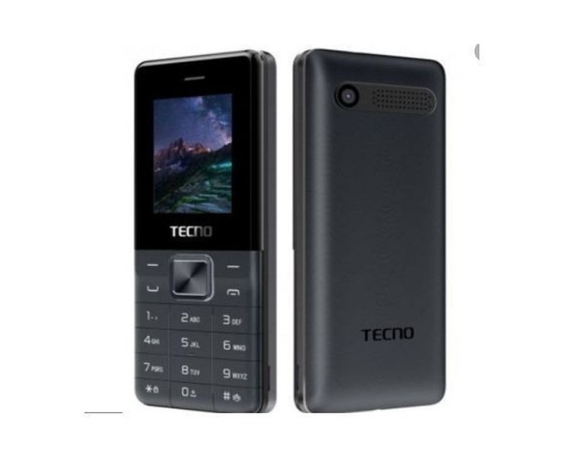 Tecno T372 - 2.4” Triple Sim 1150mah – Black (1 YR WRTY)