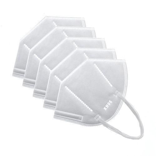 10pcs Kn95 Masks Dustproof And Breathable Anti-Spray Protective Masks - White