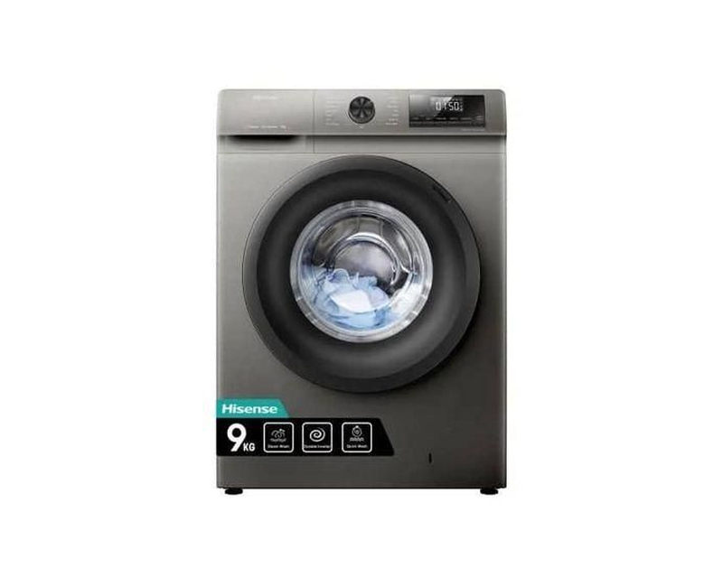 Hisense 9 kg / 9kg front loading Washing Machine - Grey