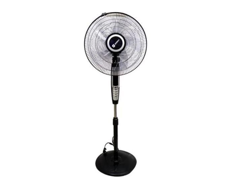 16 Inch Electric Stand office Fan With Infrared Remote Control-Black