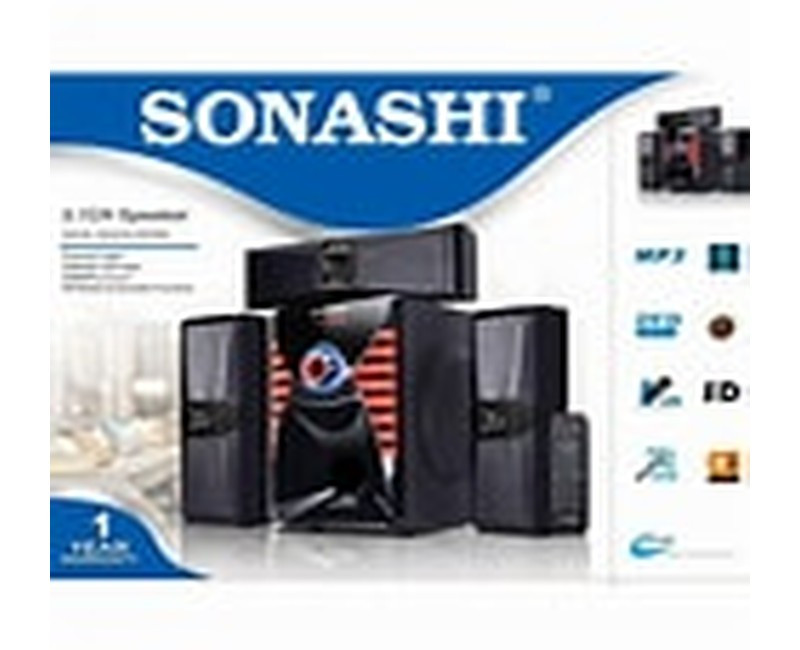 Sonashi 3.1 Channel Multimedia Home Theater Bluetooth Speaker SHS-3020URSB