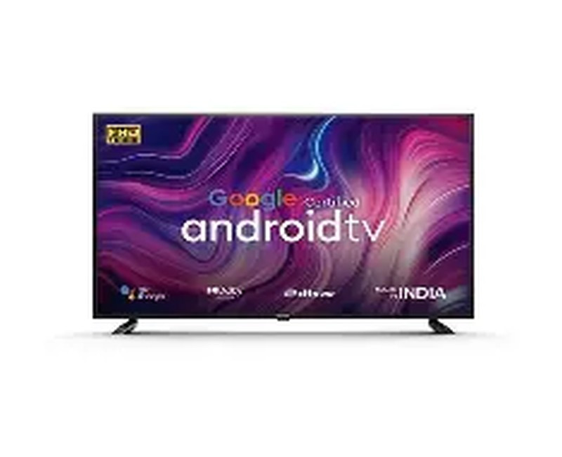 Pixel 43 Inch Smart Android & Digital TV with free to air channels -Black