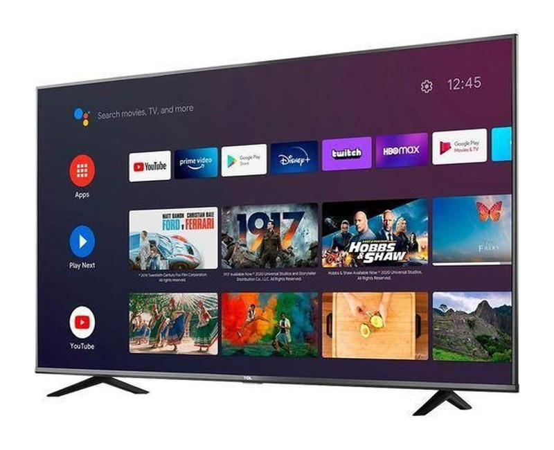 Pixel 55" Inch 2023 Model 4K Android Smart TV – Black