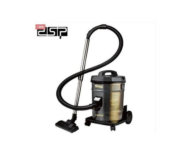 Dsp 21L Dry Aspirator High Suction Vacuum Cleaner - Black