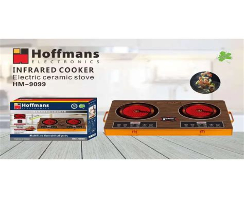 Hoffmans Hoffman's Double Infra Red Cooker Ceramic Stove