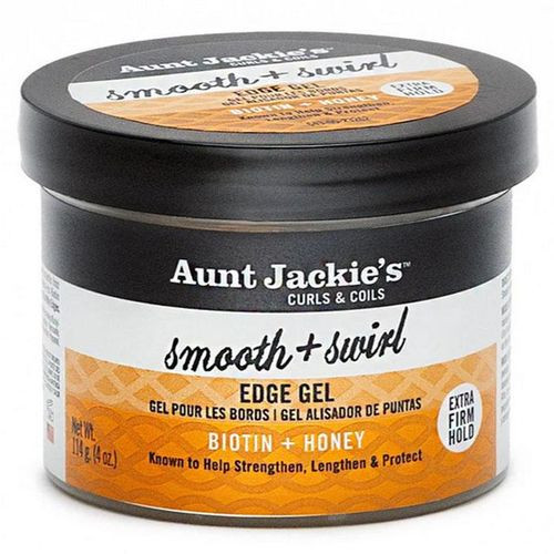 Aunt Jackie'S Smooth+Swirl Edge Gel Biotin+Honey With Extra Firm Hold -114g/1PACK