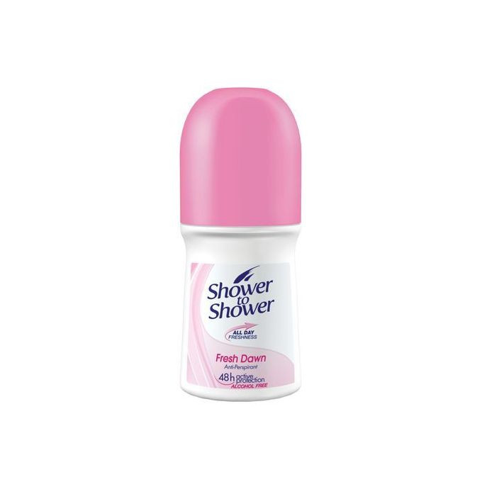 Shower to Shower Roll-On Fresh Dawn Deodorant - 50ml