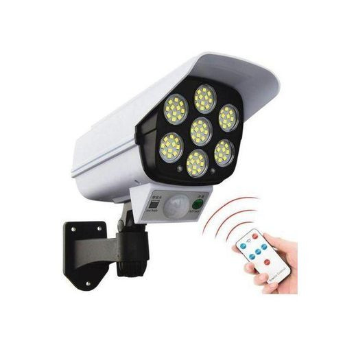 Solar Light Solar LED Wall Light Motion Sensor Street Yard Outdoor Security Lamp Fake Camera