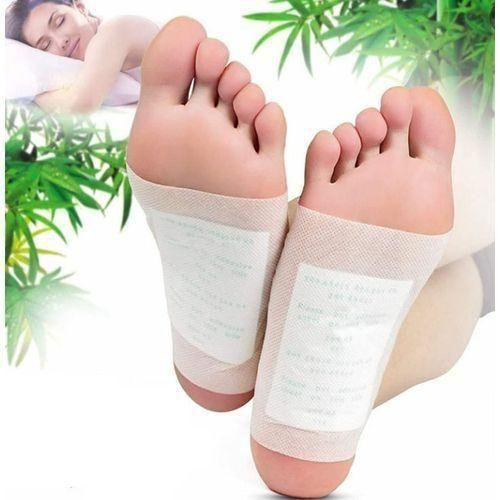 Detox Foot Patches Stress Pain Tension Relief Cleansing Detox Foot Pads - White