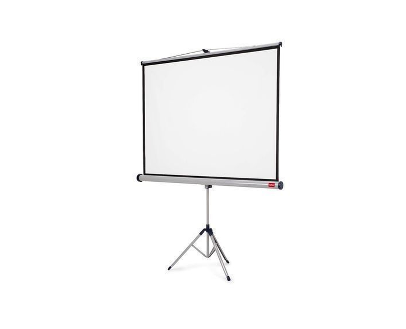 Tripod projector screen - White