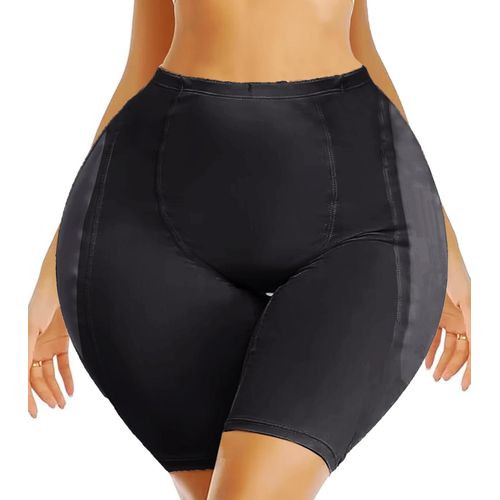 Hip Pads For Women Hip Dip Pads Fake Butts Padded Underwear Hip Enhancer Shapewear Crossdressers Butts Lifter Pad Panties - Black /L