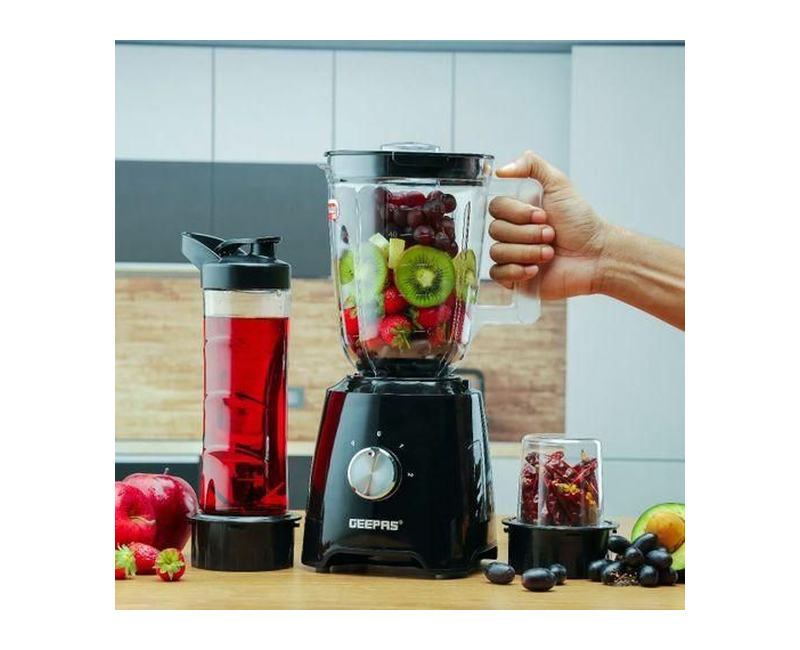Geepas 3-in-1 Multifunctional Blender -Multi