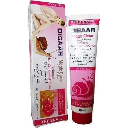 Disaar Magic Clean Shaving Cream Hair Removal Cream - Premium Depilatory Cream Perfumed Hair Removing Cream - Skin Friendly Painless Flawless Hair Remover Cream