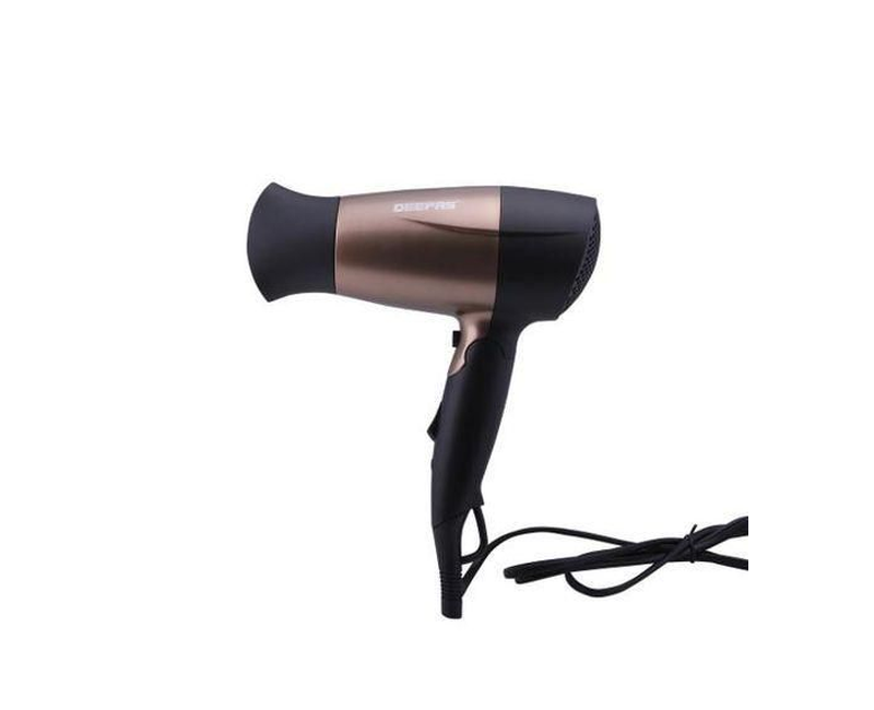 Geepas 1600W Foldable Mini Hair Dryer-Multi