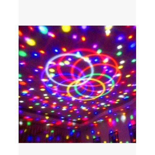 LED RGB Crystal Magic Ball Effect Light DMX Disco Dj Stage Light For KTV Club Pub Bar Wedding Show - Black