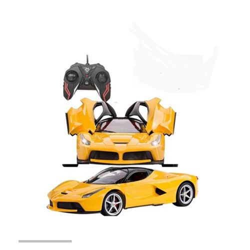 Remote Control Car With Open Able Door, Ultimate Remote Control Sports Car With Openable Doors And LED Lights With Multiple Designs - Multicolor...